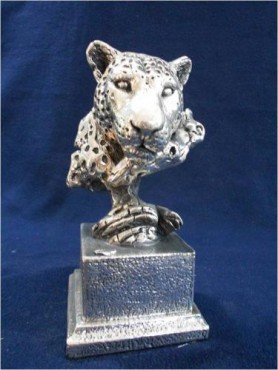 CABEZA DE JAGUAR 1, Arte en Plata